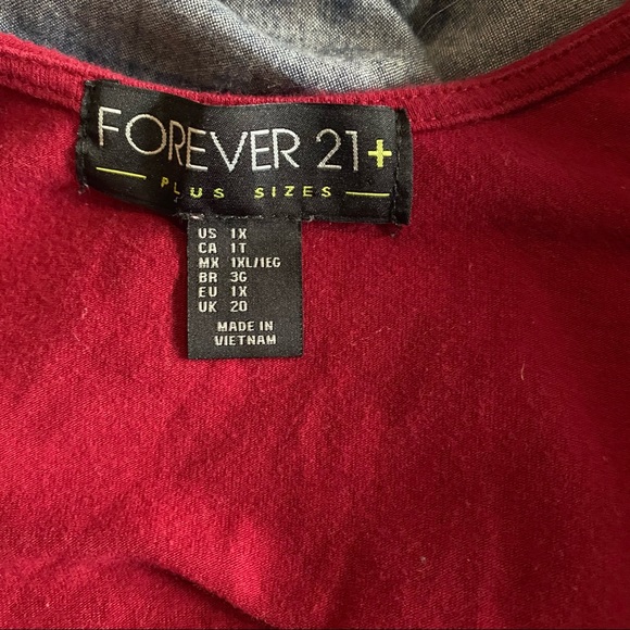 Red skater dress - Picture 4 of 4